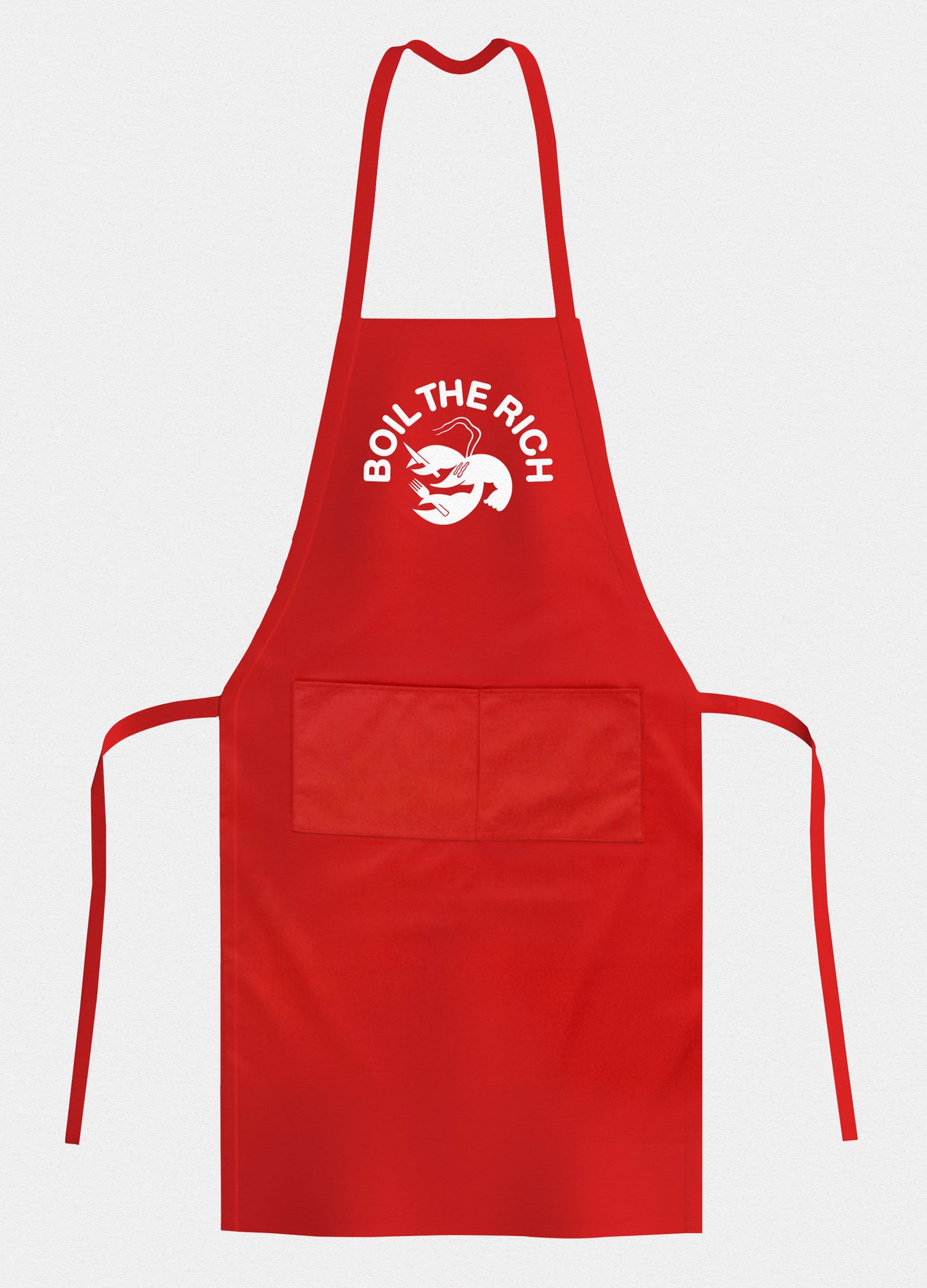 »BOIL THE RICH« Schürze