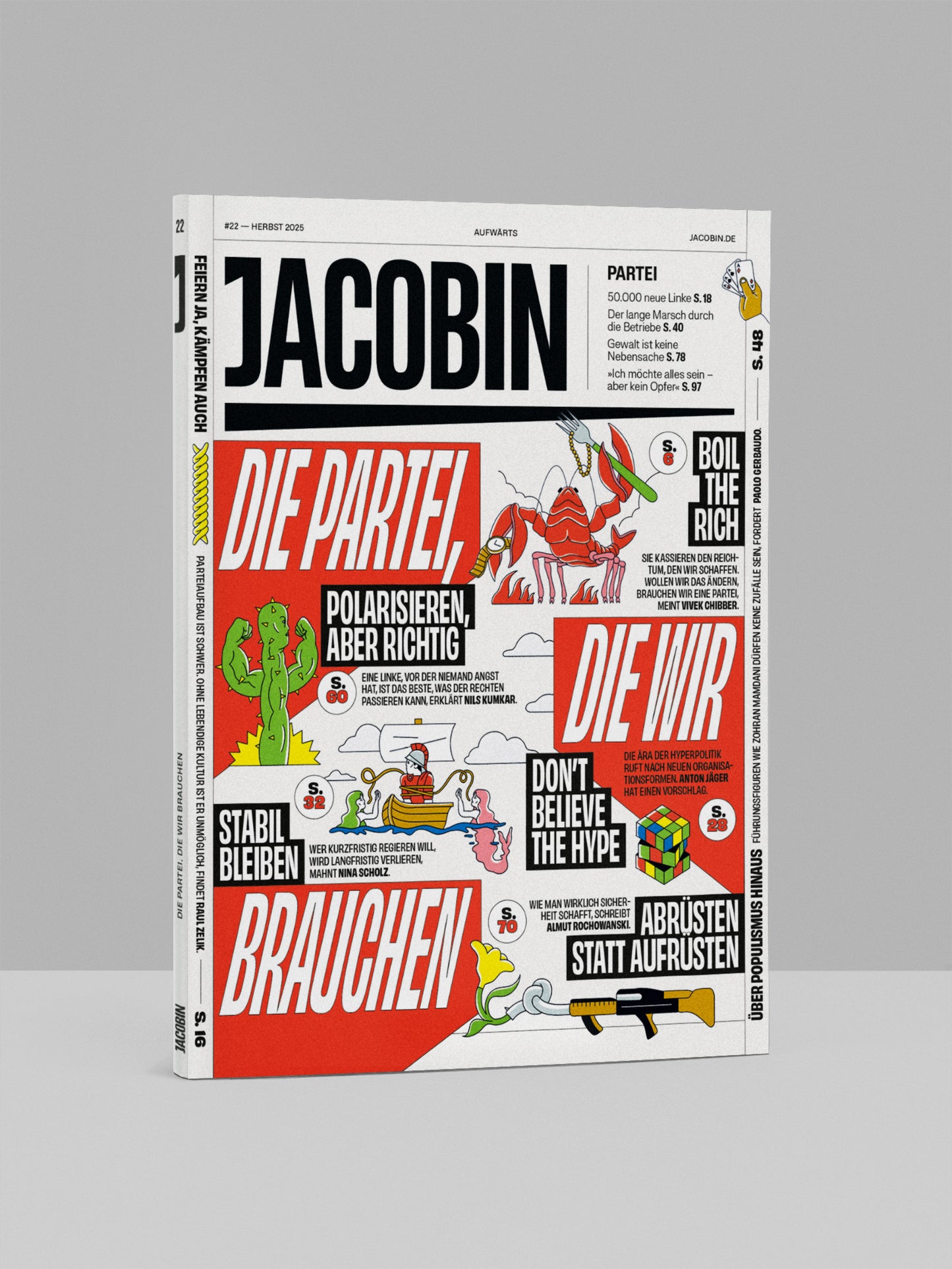 Richtig polarisieren – Jacobin #22 Release-Event