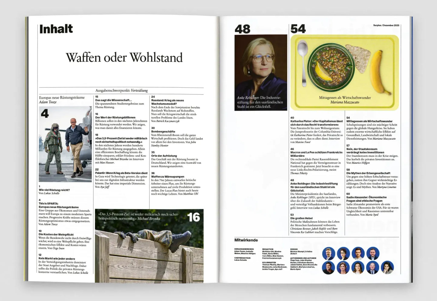 Surplus #6 – Waffen oder Wohlstand