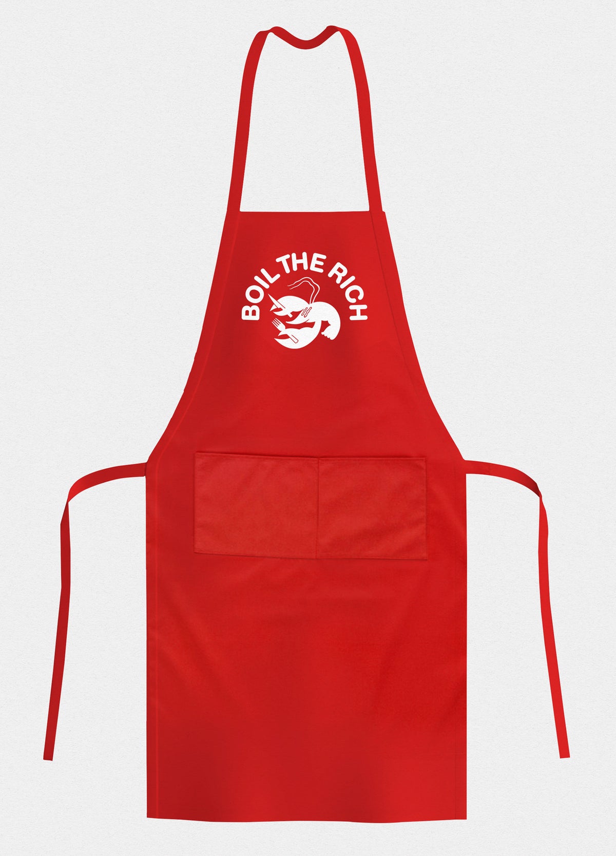 »BOIL THE RICH« Schürze