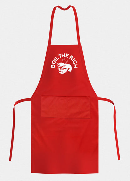 »BOIL THE RICH« Schürze