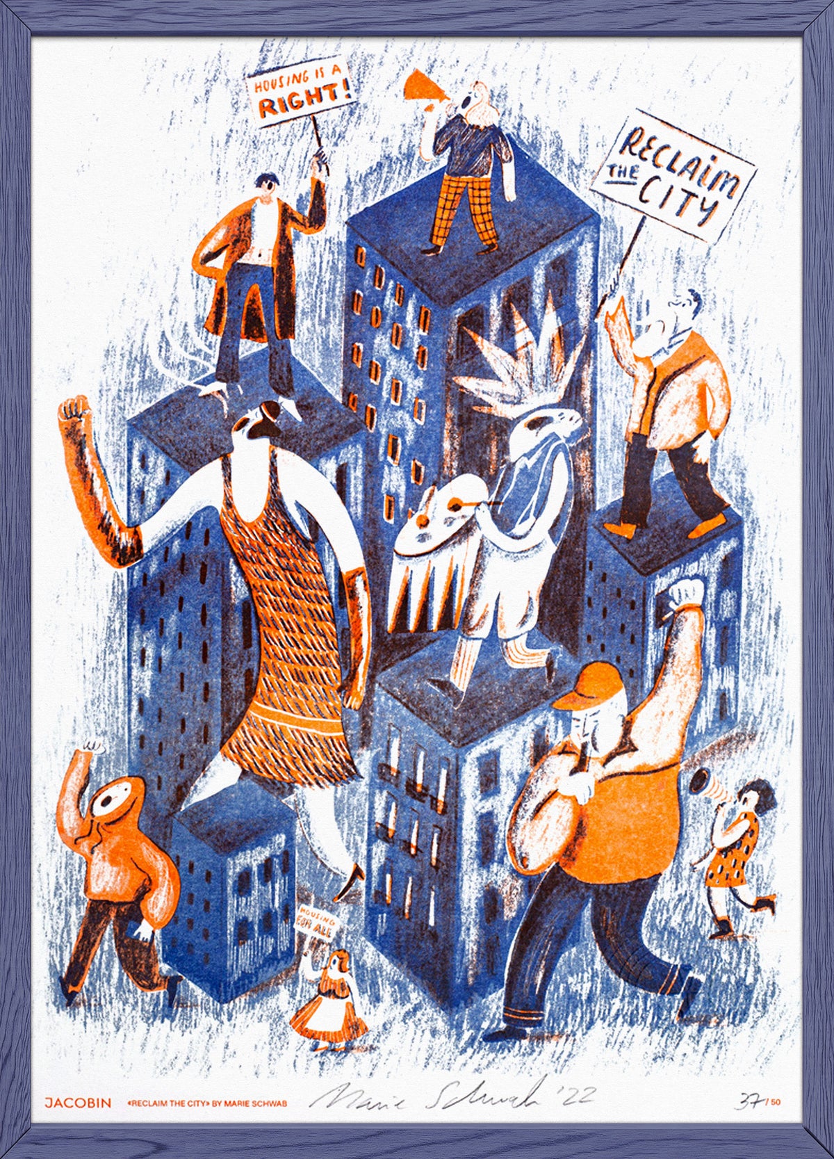 Riso-Druck: Reclaim the City