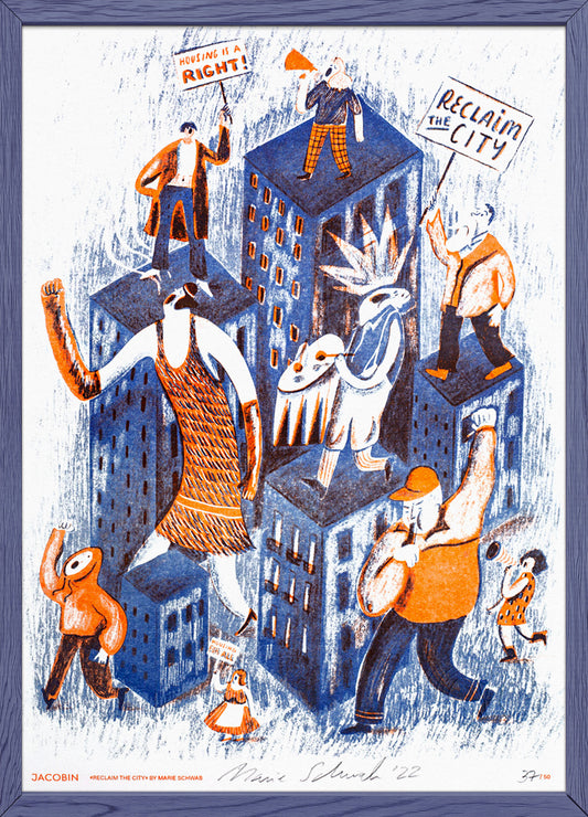 Riso-Druck: Reclaim the City