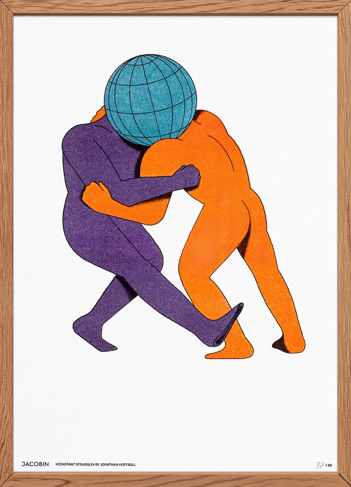 Riso-Druck: Constant Struggle