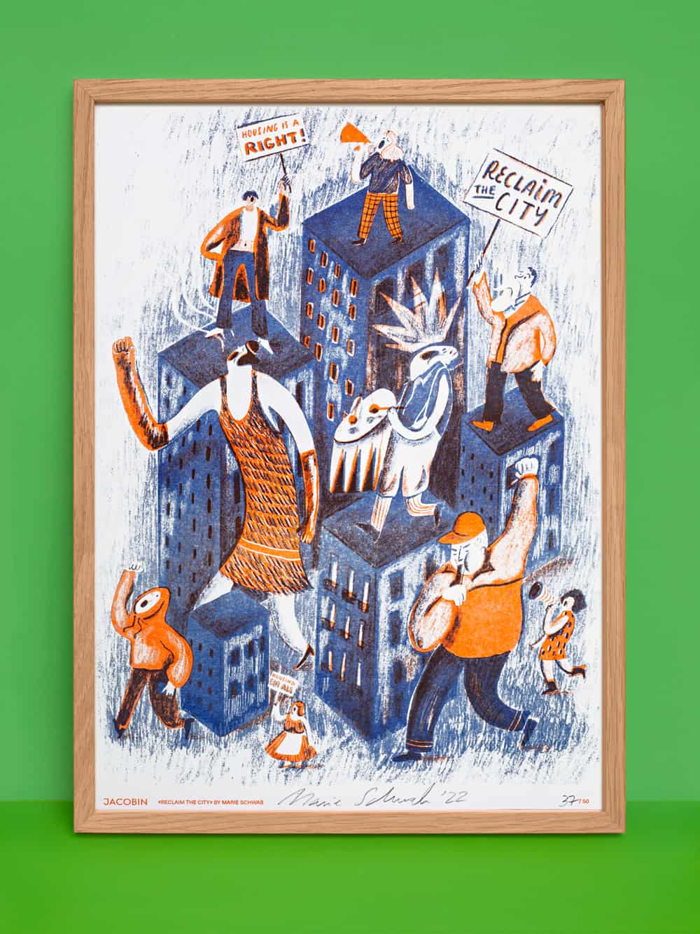 Riso-Druck: Reclaim the City
